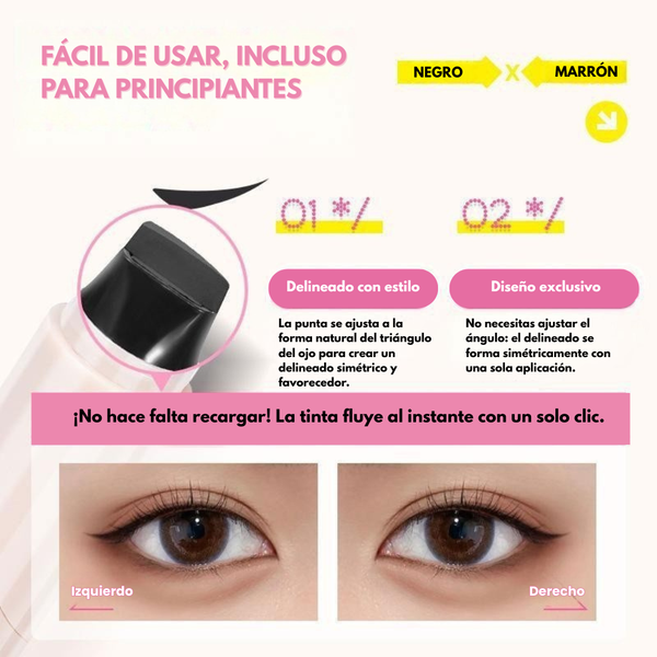 Delineador con Sello Rotativo de Precisión